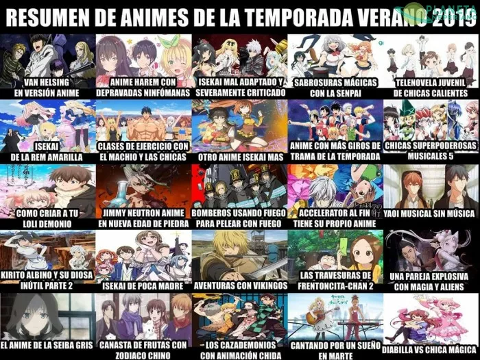 verano 2019 resumido en una frase x anime