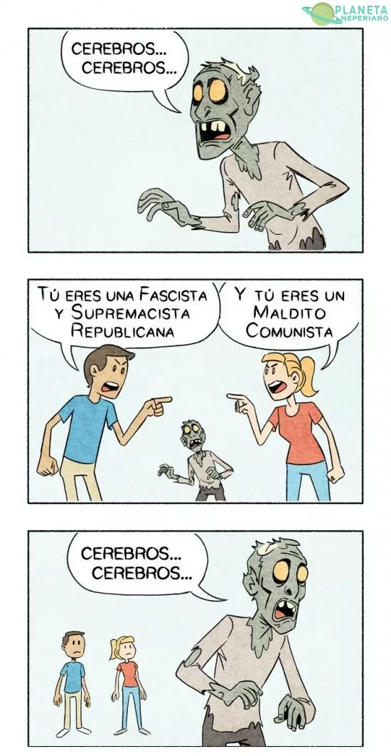 Con razón ya no existen los zombis clásicos comecrebros de antaño… todos se murieron de hambre