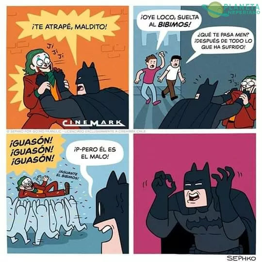 Tiempos duros estos para ser batman