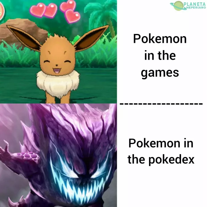 La pokedex puede ser muy oscura