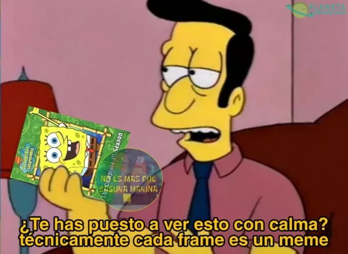 Los meme nacieron de Bob esponja