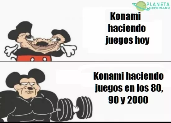 ¿Qué mi***** te paso Konami?... antes eras chevere