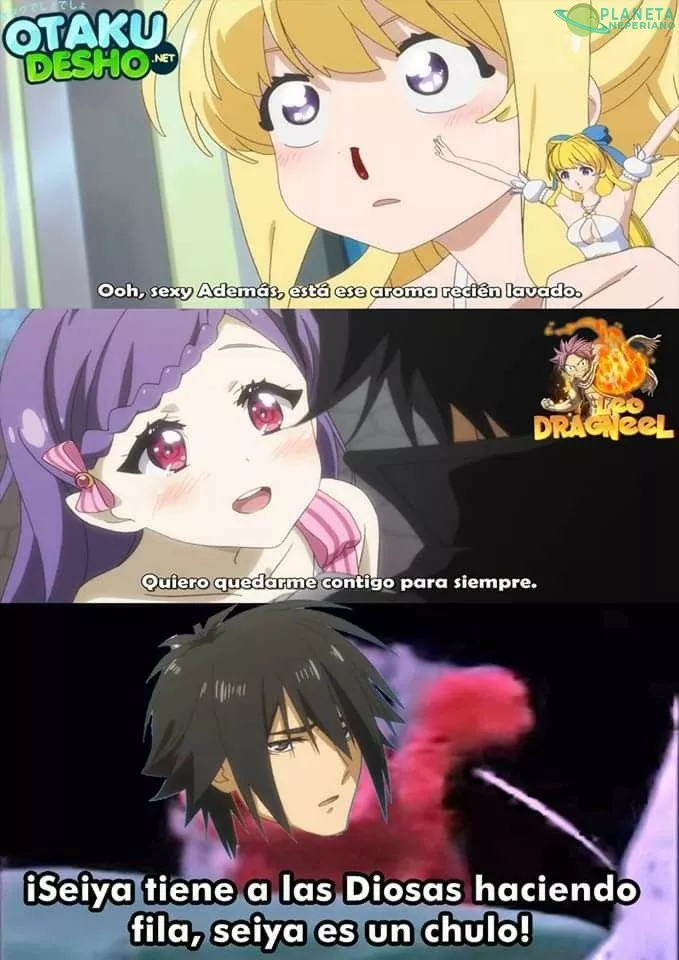 Seiya, rompeovarios divinos