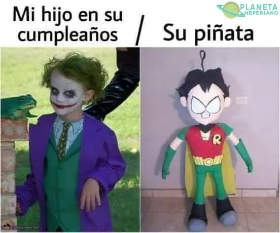 La fiesta  del hijo de harley y el joker