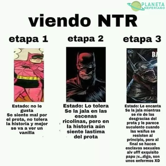 Batman te explica: Nivel de asimilación Netorare