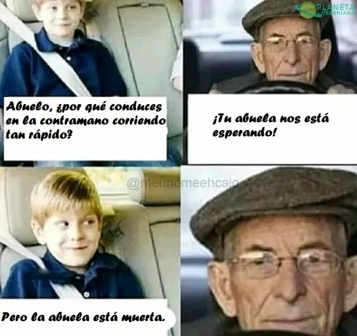 abuelo al volante