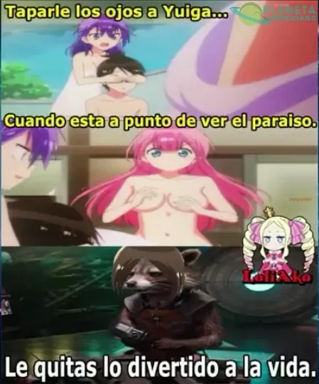 Deja ver el paraíso que tu no puedes darme, senpai. ..