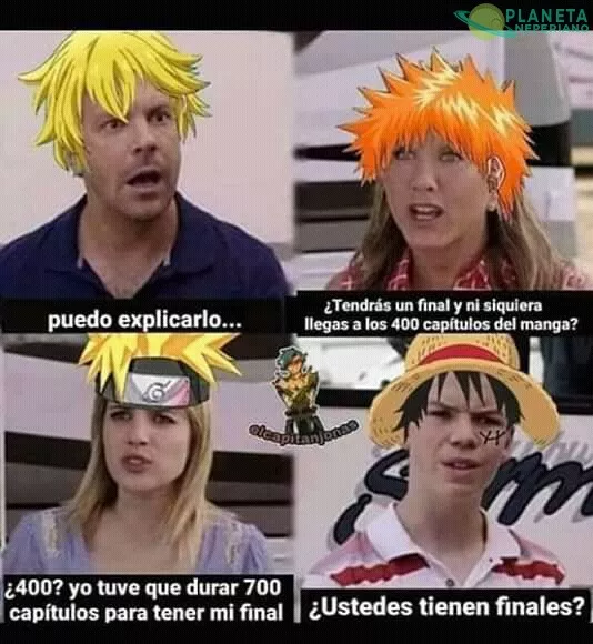 Te faltó eso para ser un coloso del Shonen, NnT... más de 400 caps mínimo 