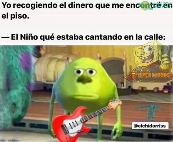 pobre niño pero un peso es un peso 