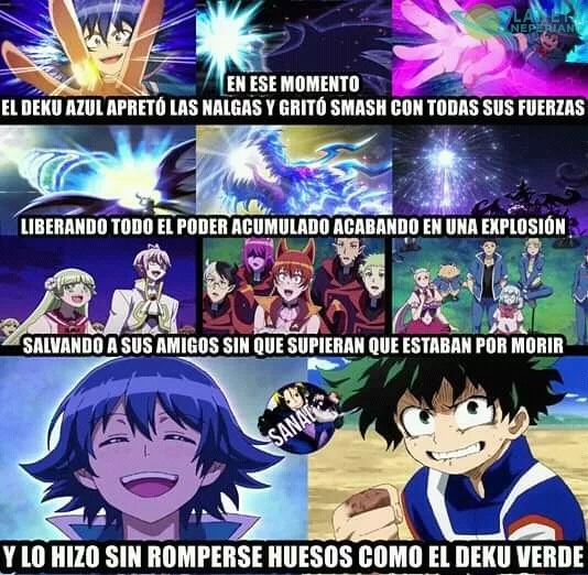 Iruma salio mejor Deku que el propio Deku  