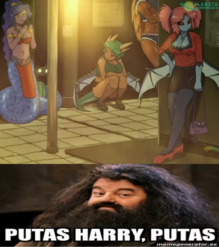 hagrid- EL PELUCA SABEEEEE...