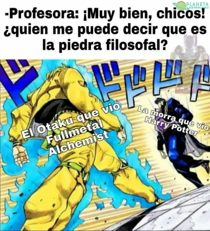 La Piedra Filosofal también la explican en Gothick, pero no mucha gente se vio ese excelente anime