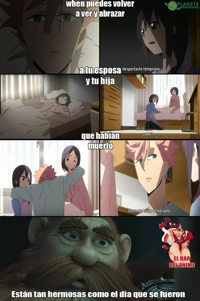 lo peor es que solo es un sueño .-.