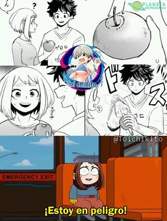 Prepárate Ochaco. Los dedos de Deku harán magia contigo