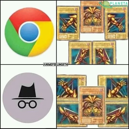 Pongo a Exodia en modo incognito de Chrome