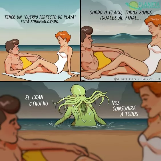 ALABADA SEA LA VERSIÓN NO LOLI DE CTHULHU