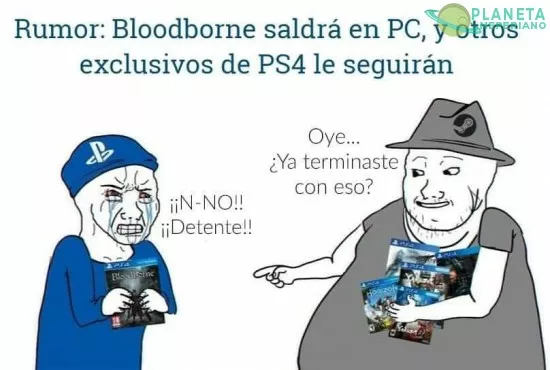 Ese gordo seria capaz... con tal de seguir evitando HL3