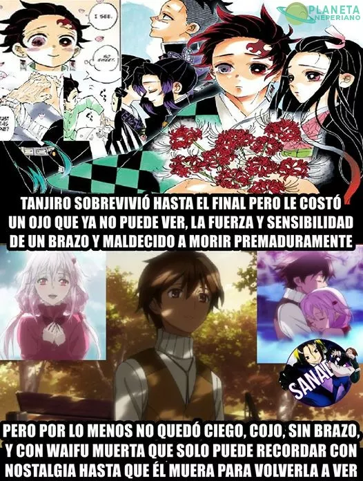 AL MENOS A TANJIRO NO SE LE MURIO LA WAIFU