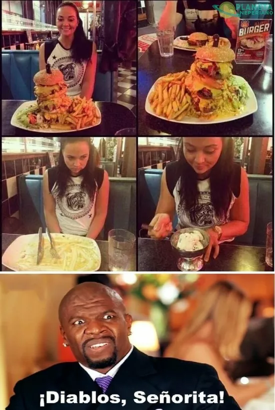 No quiero imaginar donde va todo esa grasa... (porque no parece solo al estomago)