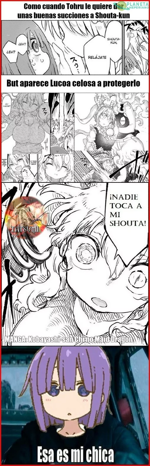 Eso es ilegal Tohru-chan, ademas Shouta-kun le pertenece a Lucoa