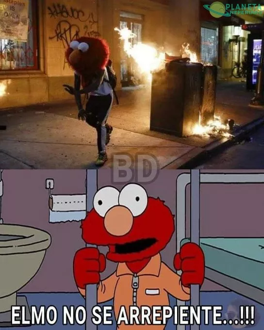 Elmo hizo que el mal triunfara