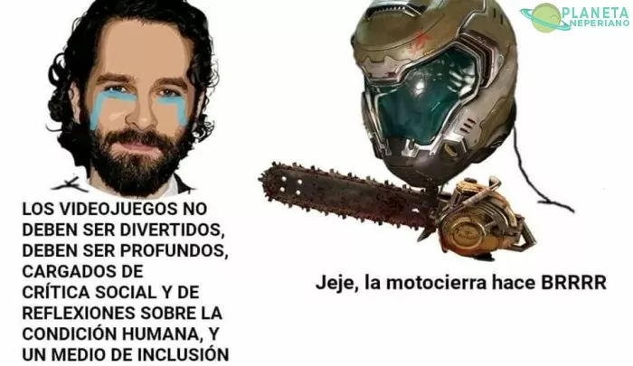 Profundidad un bledo... ¡aguante la motosierra que hace 