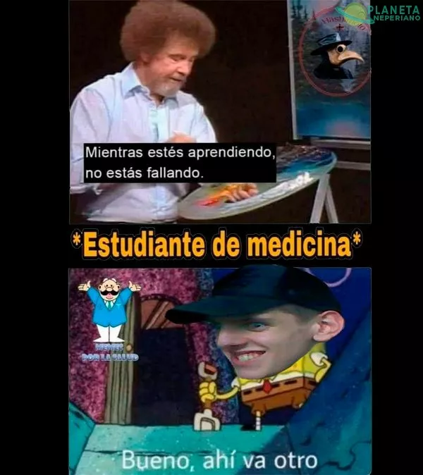 *Alejandose lentamente del hospital/clinica donde atiende el estudiante de medicina*
