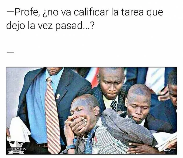 Cuando habla el listo de la clase