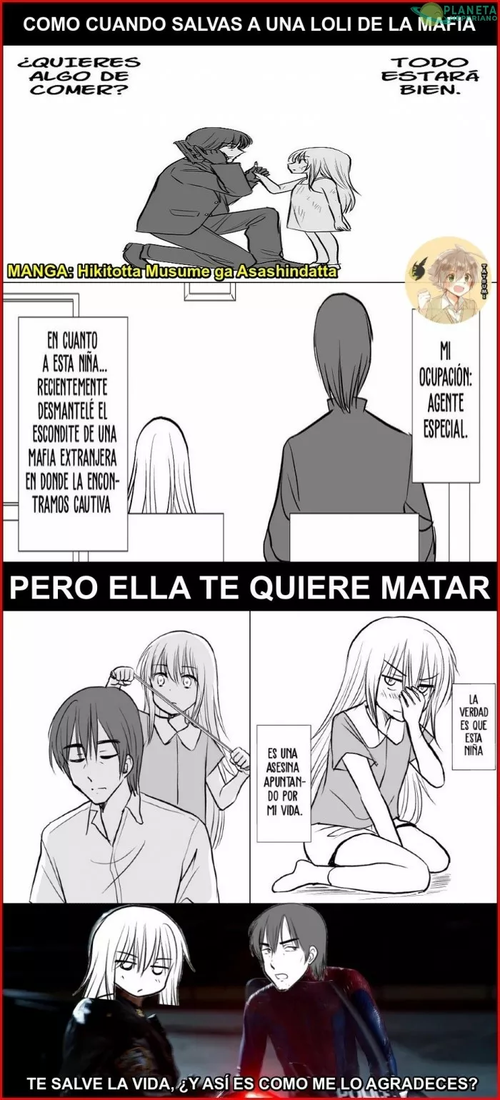 Se le perdona porque es una niña