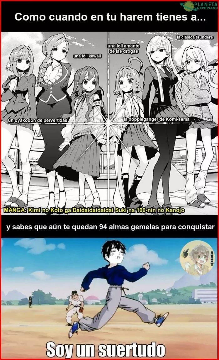 Y yo que pensaba que el harem mas grande lo tenia Negi Springfield