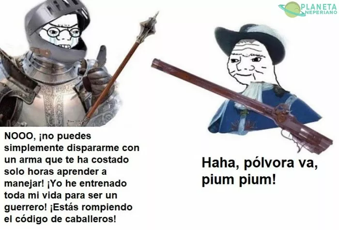 ¡JA!... llora la edad feudal