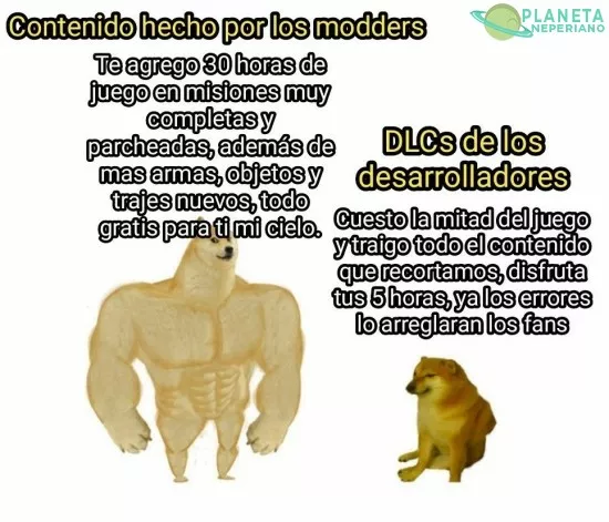 Por eso te odio DLC y a quienes te practican con descaro... a ti no MOD *a ti te amo (susurrando)