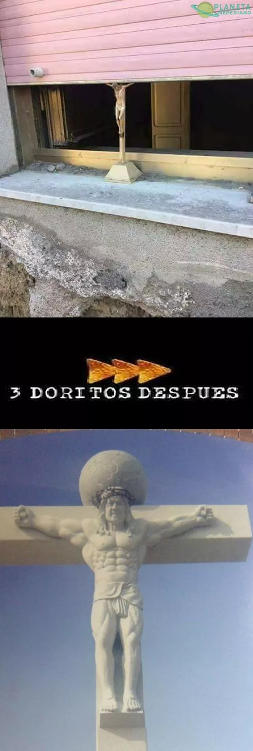 Cielos, que macizo...