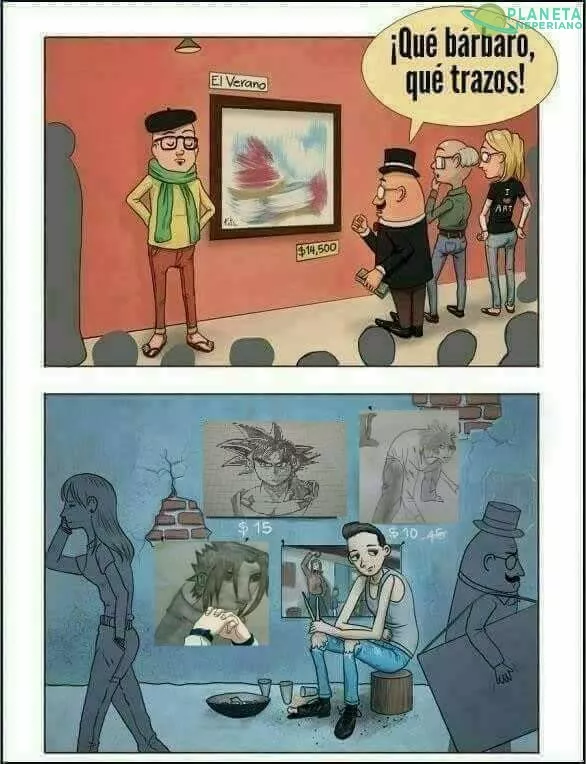 ¿Por qué nadie sabe apreciar el arte :v?
