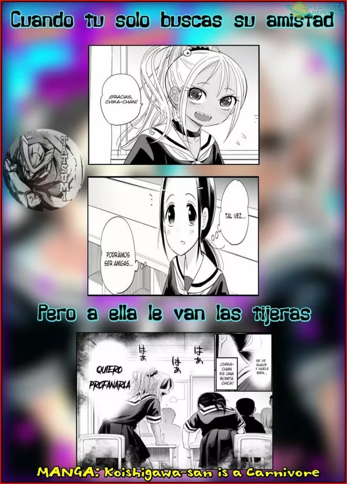 PERO QUE BUENAS TIJERAS 