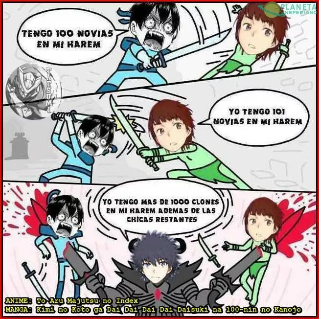 Touma lleva la delantera