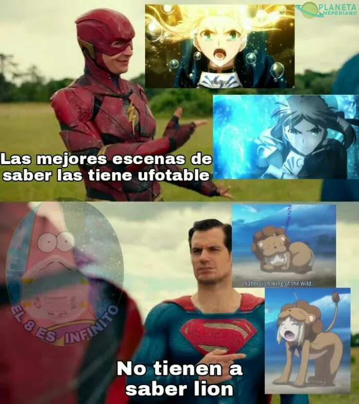 Me gusta la animacion de ufotable pero me vi el clip de Saber Lion 30 veces y no me aburro