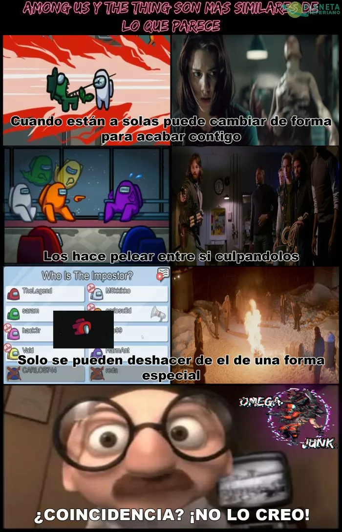 puede que cuando llege a salir este meme (si sale) ya haya pasado de moda pero vean The Thing :v 