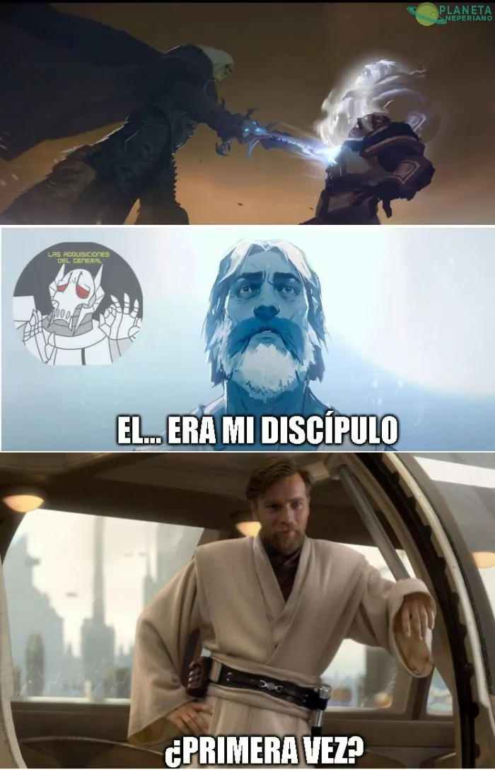 El alumno siempre debe superar al maestro... o matarlo :v