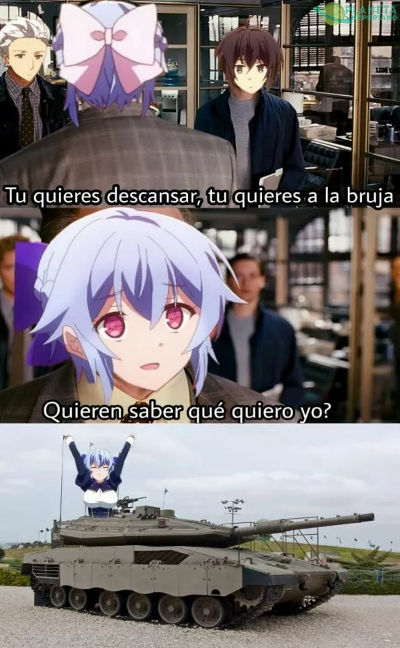 EL MEJOR DESEO, NO HAY NADA COMO UN TANQUE :V