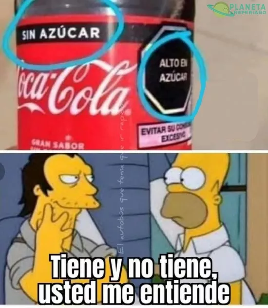 Lo entiendo... el que envaso esa botella es un idiota, ¿no?