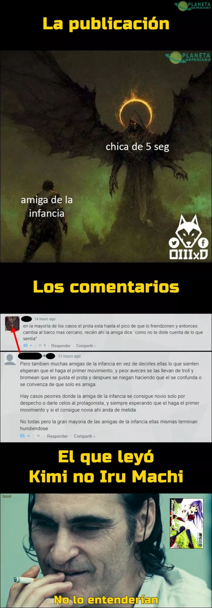 Solo la gente de cultura entenderá el chiste(con el anime puede que no alcance. Flojos) xD