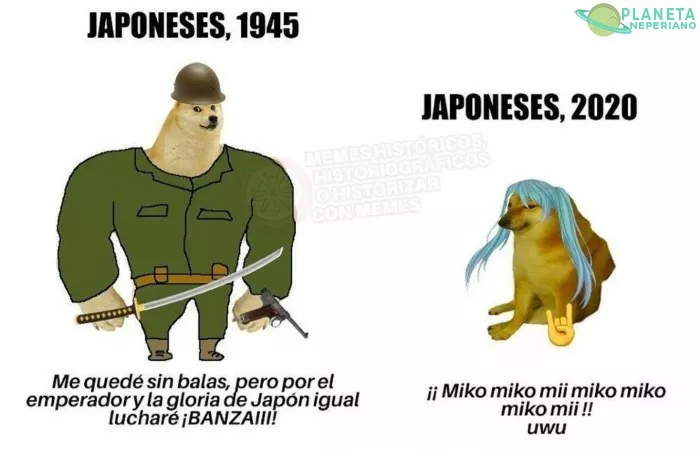 Japón antes y ahora