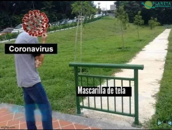 Las mascarillas de tela y el virus