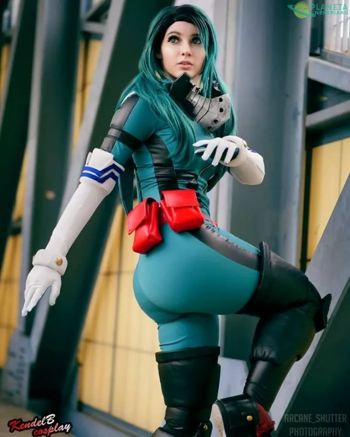 Buen cosplay de Deku