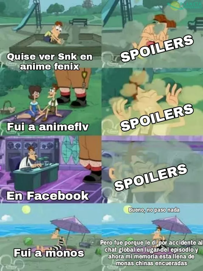 Menos mal yo lei el manga