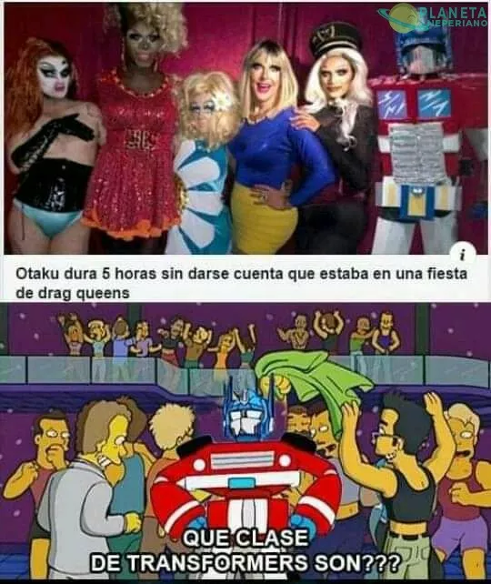 Era una fiesta Trans...formers