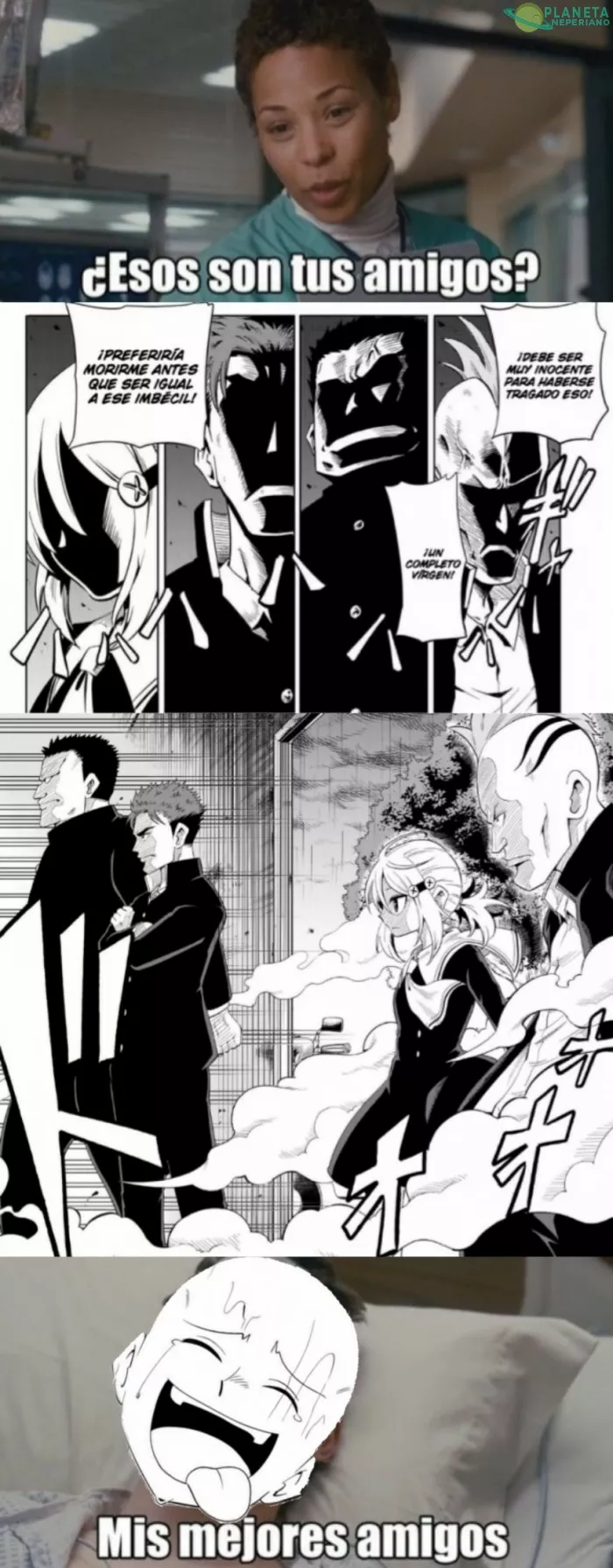 Los machos! (Y la hembra!)