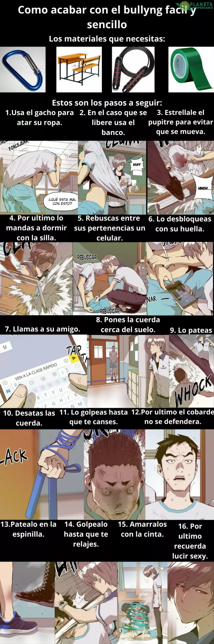 El ultimo paso es el mas importante.