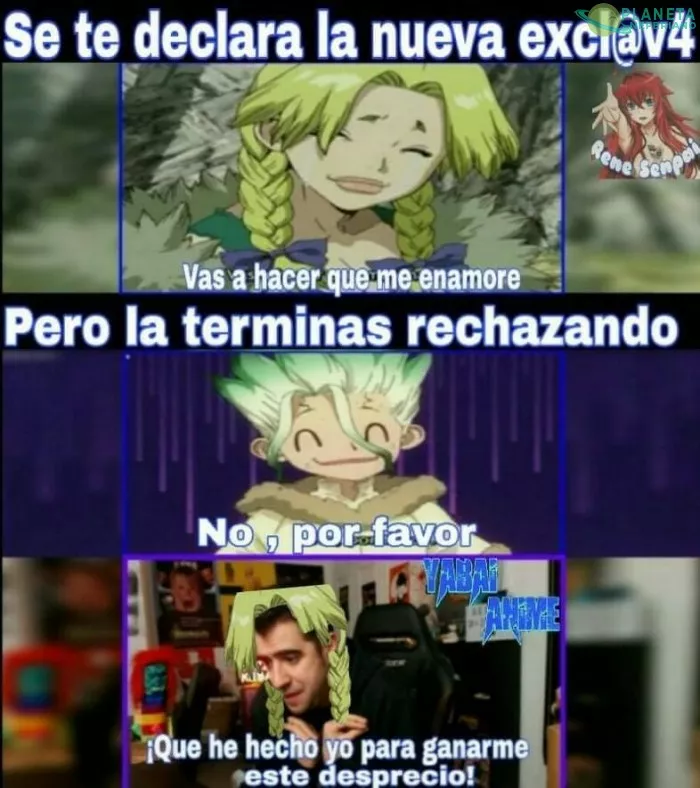 Ese senku no se deja querer